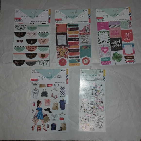 Used Sticker Pack the paper studio | Office | Used Sticker Bundle The Paper Studio ...